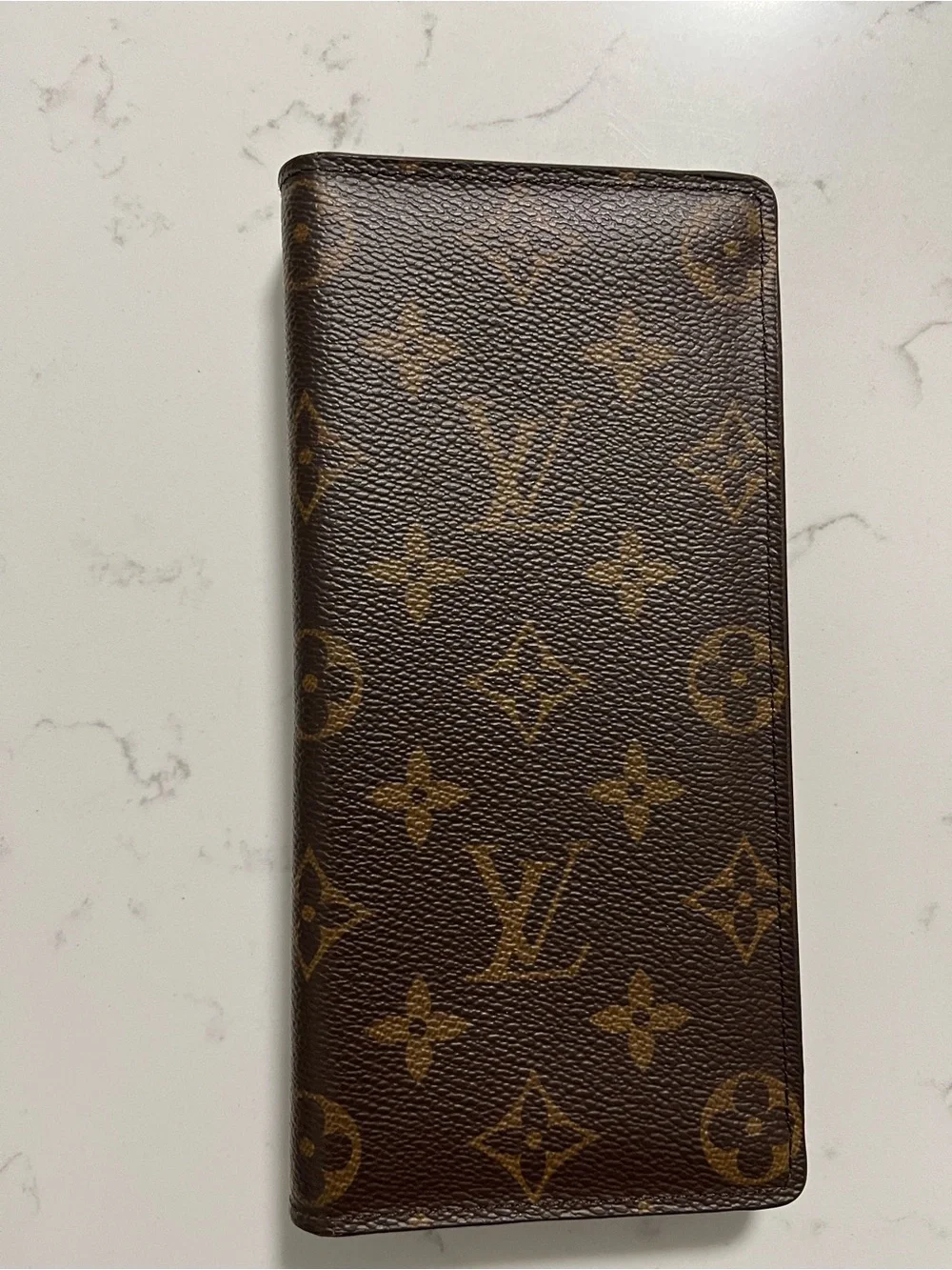 Louis Vuitton Brown Monogram Long Wallet